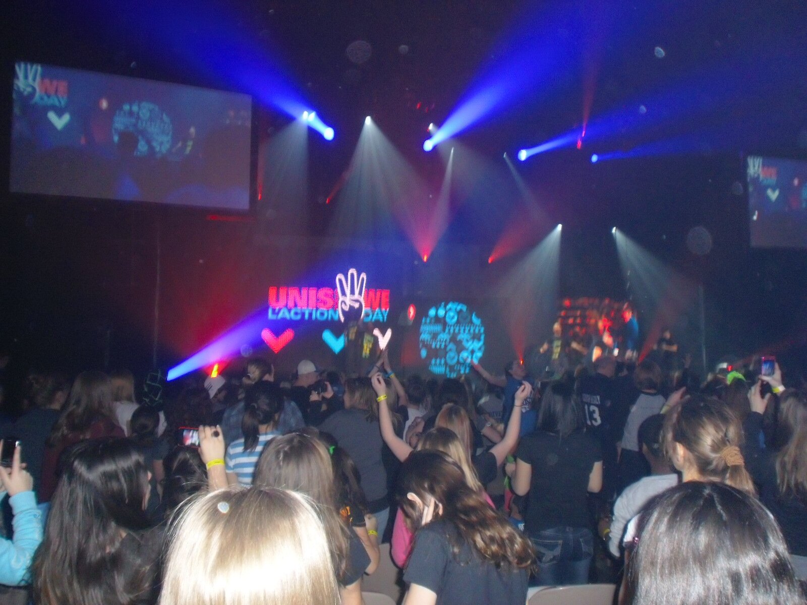 WE Day event - Theatre St. Denis in Montreal